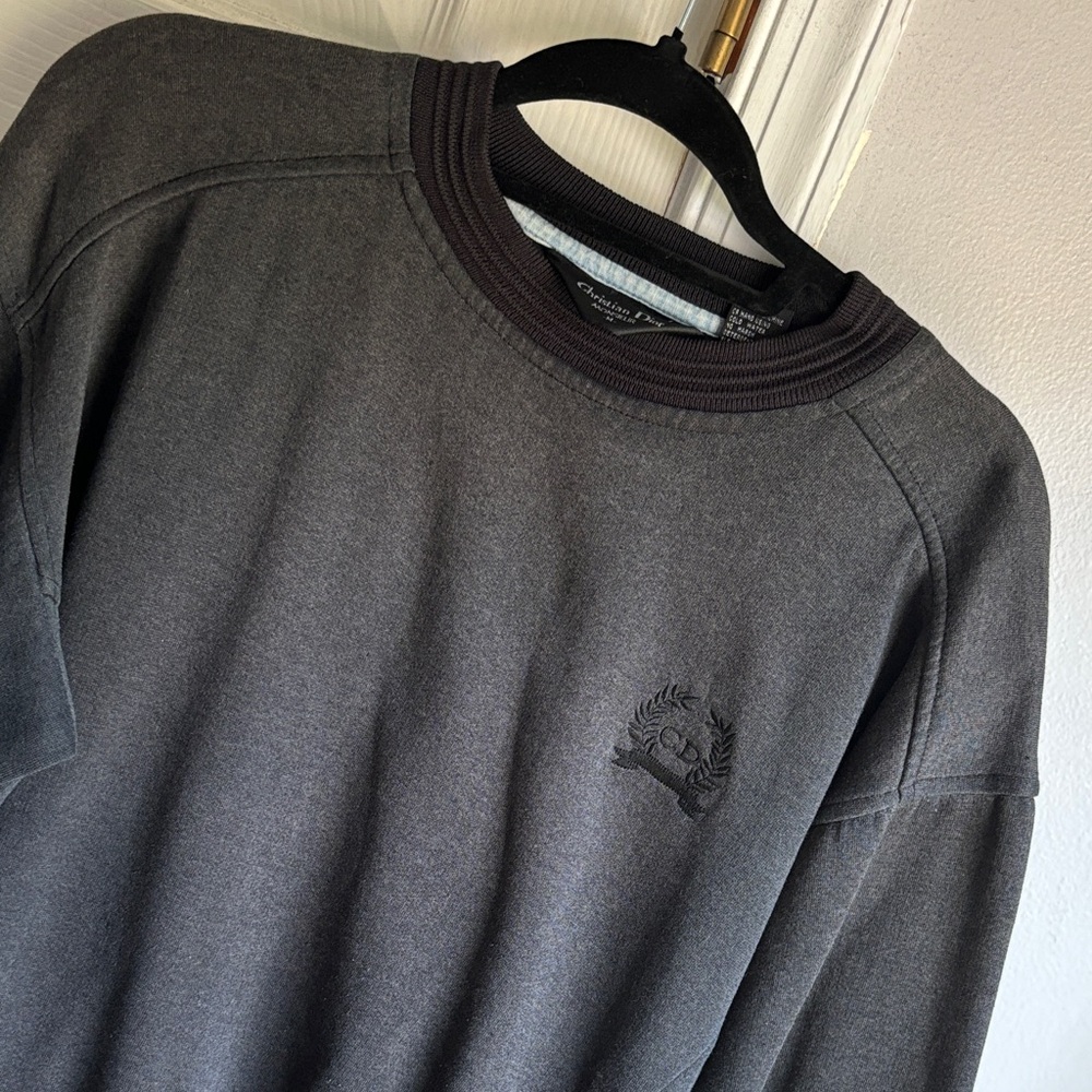 Dior Dark Gray Crewneck Sweater